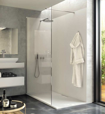 Customized glass showers