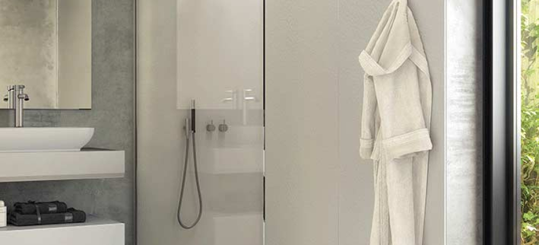 Customized glass showers